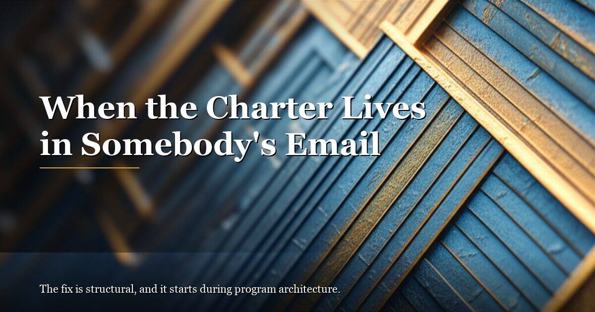 Where Program Artifacts Live (and Why It Matters)