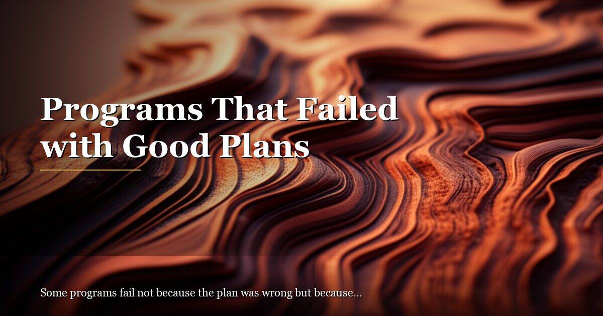 Why an Operating Model Is Different from a Plan