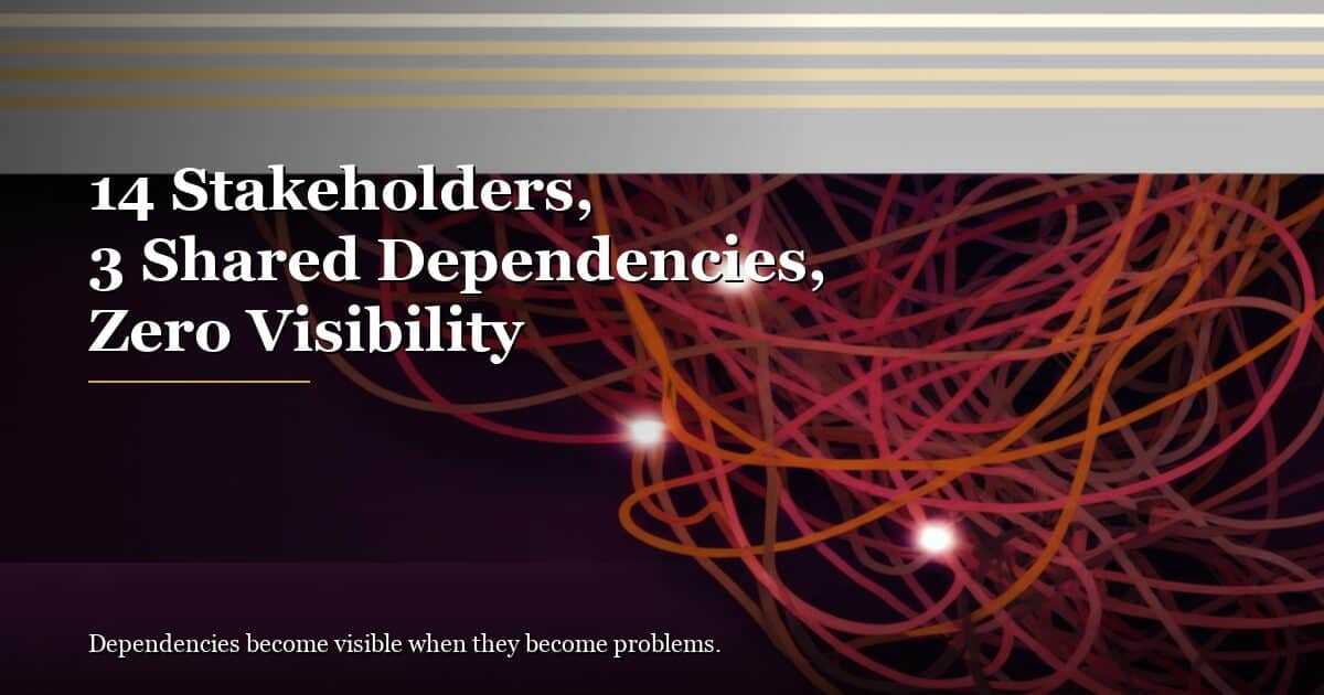 How Dependency Mapping Connects Fourteen Stakeholders