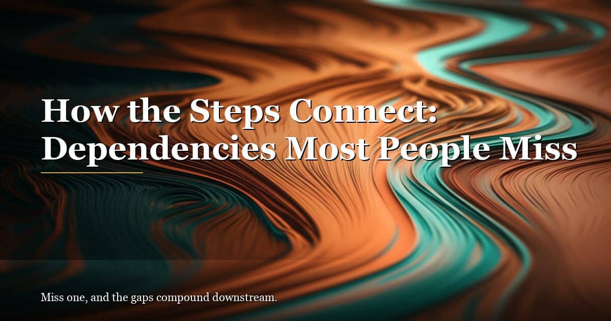 How the Steps Connect: Each Step’s Output Becomes the Next Step’s Input