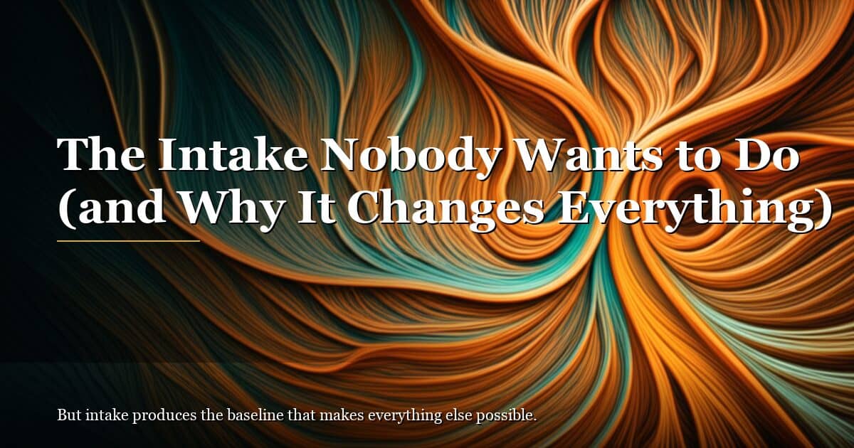 Why Intake Makes Everything After It Faster