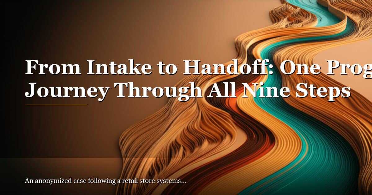 From Intake to Handoff: One Program’s Journey Through All Nine Steps